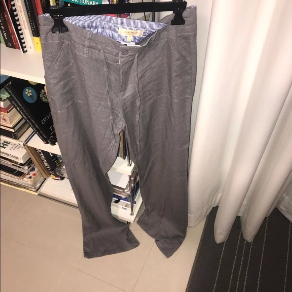 Beachy gray pants